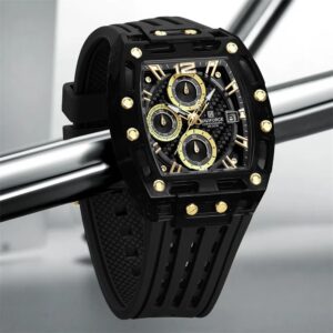 Naviforce 7105 - Black Gold | Rovelle