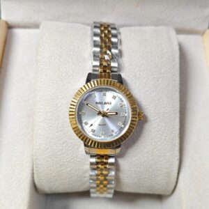 Soloni 1039 For Women - Silver Gold White With Premium Box | Rovelle