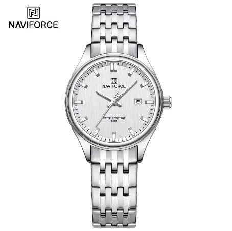 Naviforce 8039 - Silver For Woman Naviforce 8039 - Silver For Woman | Rovelle