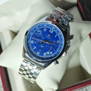 Olevs 2981 CH For Men - Silver Blue | Rovelle