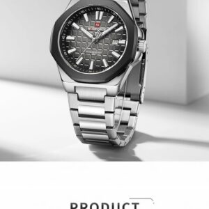 Naviforce 9258 CH For Men - Silver Green | Rovelle