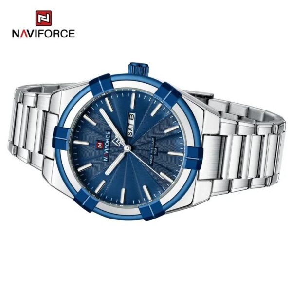 Naviforce 9218 CH - Silver Blue | Rovelle