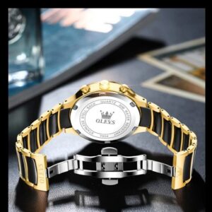 Olevs 7004 CH For Man - Gold Black | Rovelle