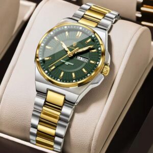 Poedagar 796 For Women – Silver Gold Green | Rovelle