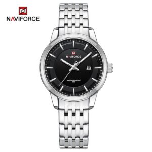 Naviforce 9228 - Silver Black For Woman | Rovelle