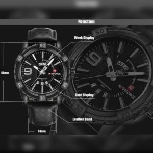 Naviforce 9117 L - Black | Rovelle