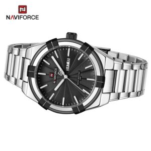 Naviforce 9218 CH - Silver Black | Rovelle