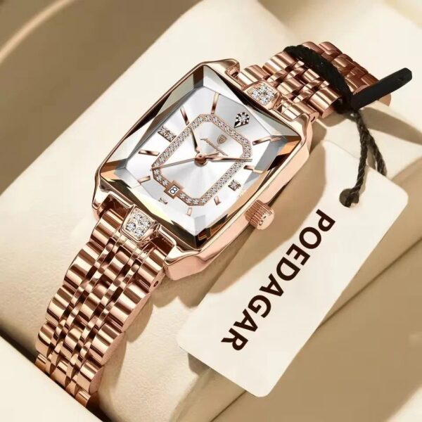 Poedagar 785 Ladies Watch - Rose White Poedagar 785 Ladies Watch - Rose White | Rovelle