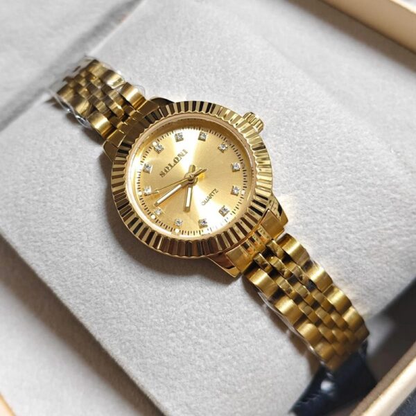 Soloni 1039 For Women - Gold With Premium Box | Rovelle