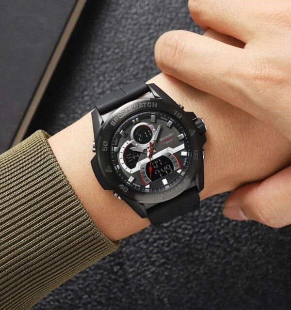 Skmei 2486 Men's Sport Watch - Black | Rovelle