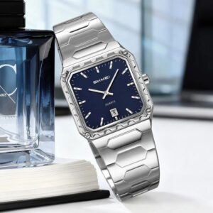 Skmei 9383 CH For Men - Silver Blue | Rovelle