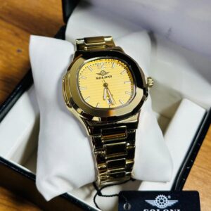 Soloni 1010 For Men - Gold With Premium Box | Rovelle
