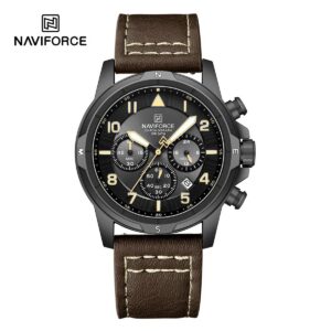 Naviforce 8077 L - Brown Black | Rovelle