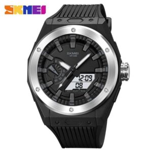 Skmei 2103 Men's Sport Watch - Silver Black | Rovelle