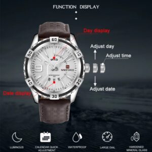 Naviforce 9117 L - Silver | Rovelle