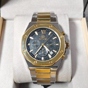Soloni 3001 For Men - Silver Gold Black With Premium Box | Rovelle