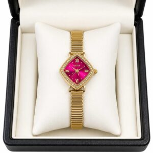 Oliya 88535 Ladies Watch - Gold Red | Rovelle