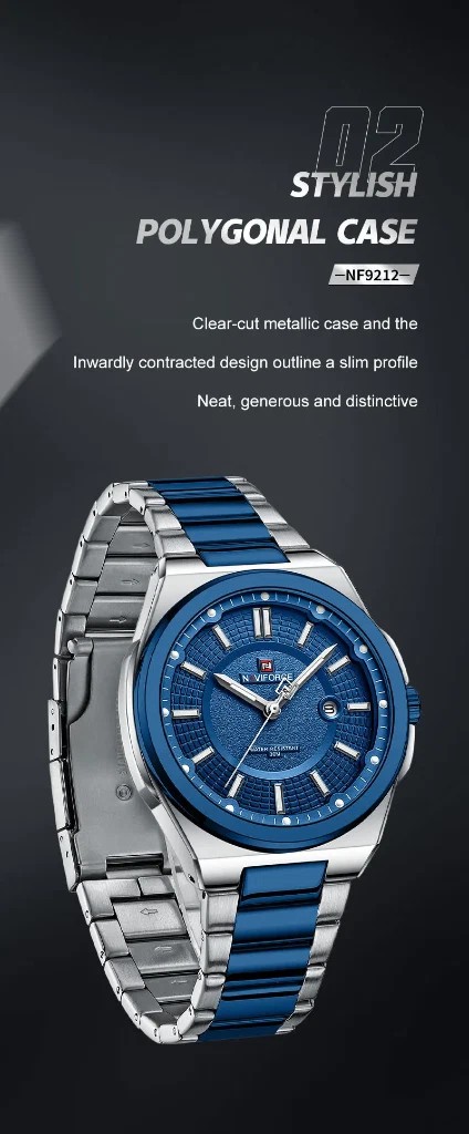 Naviforce 9212 CH - Blue | Rovelle