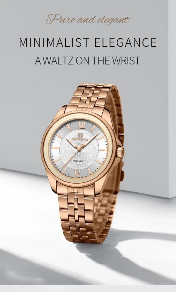 Naviforce 5067 For Women - Rose White | Rovelle