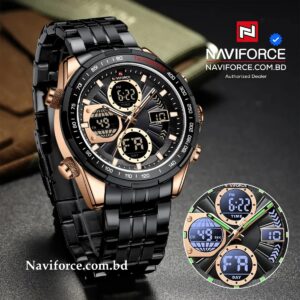 Naviforce 9197 CH - Black | Rovelle