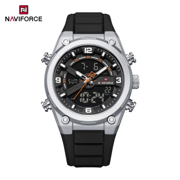 Naviforce 9265T - Silver Black | Rovelle