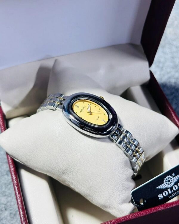 Soloni 1033 For Women - Silver Gold With Premium Box | Rovelle