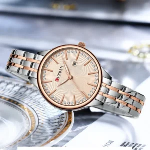 Curren 9099 For Women - Silver Rose | Rovelle
