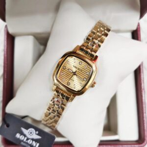 Soloni 1041 For Women - Gold With Premium Box | Rovelle