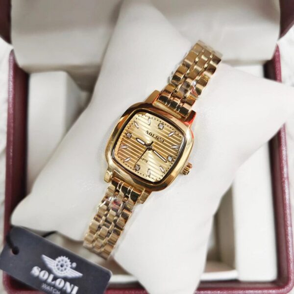 Soloni 1041 For Women - Gold With Premium Box | Rovelle