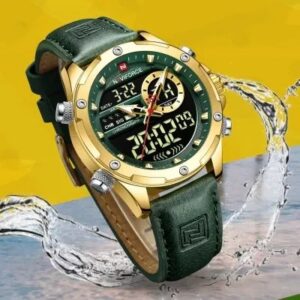 Naviforce 9208 L - Golden Green | Rovelle