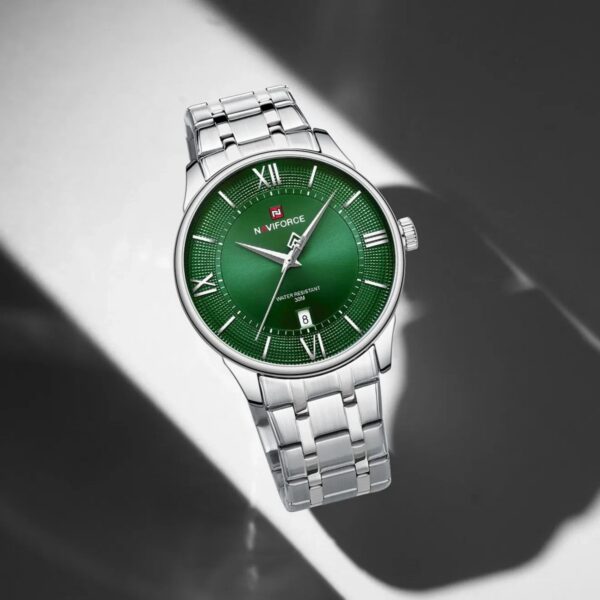 Naviforce 9272 CH - Silver Green | Rovelle