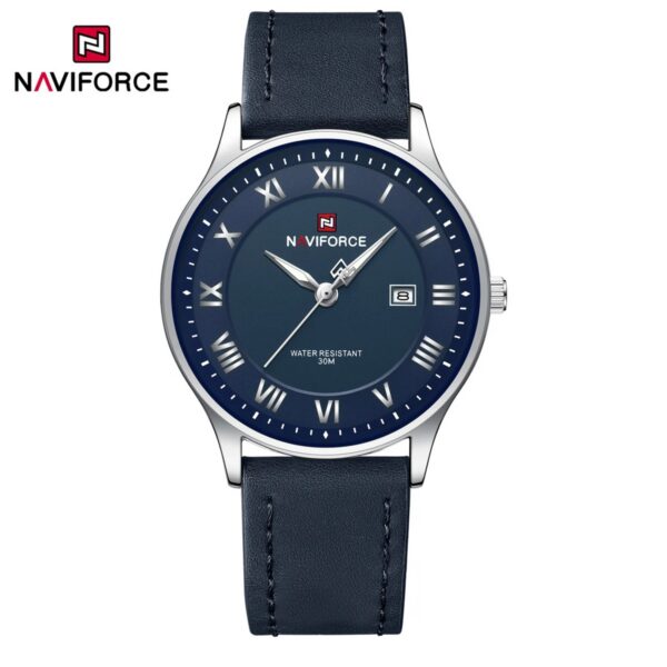 Naviforce 9290 L For Men - Silver Blue | Rovelle