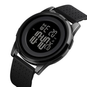 Skmei 1502 Silicone strap Men - Black | Rovelle