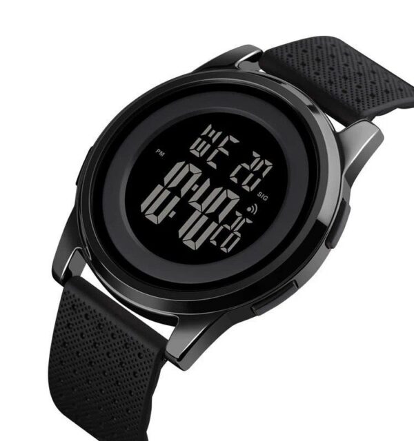 Skmei 1502 Silicone strap Men - Black | Rovelle
