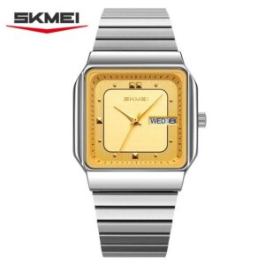 Skmei 9414 CH For Unisex -Silver Gold | Rovelle