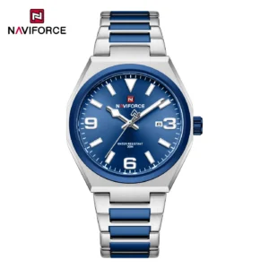 NAVIFORCE 9288 Men Watch - Silver Blue | Rovelle