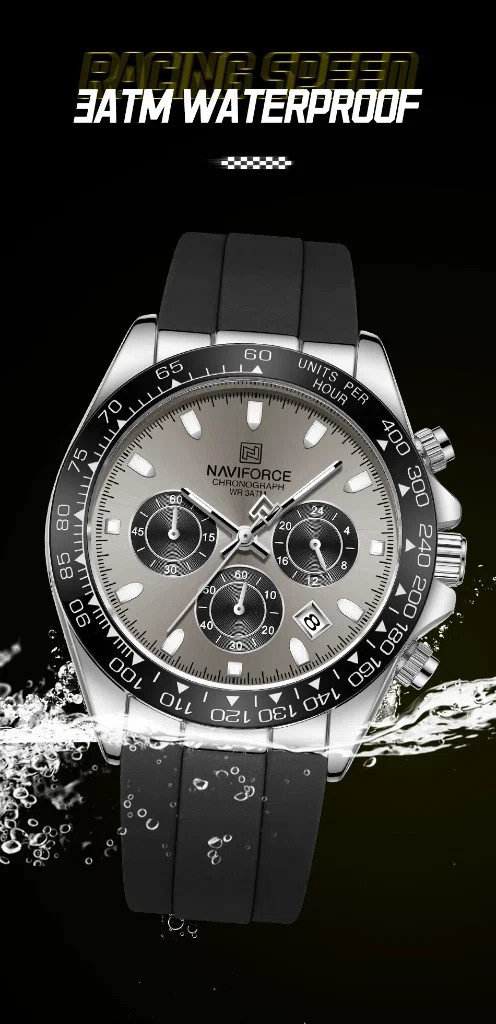Naviforce 8054 - Black Gray | Rovelle