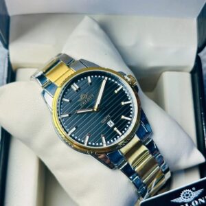 Soloni 1020 For Men - Silver Gold Black With Premium Box | Rovelle