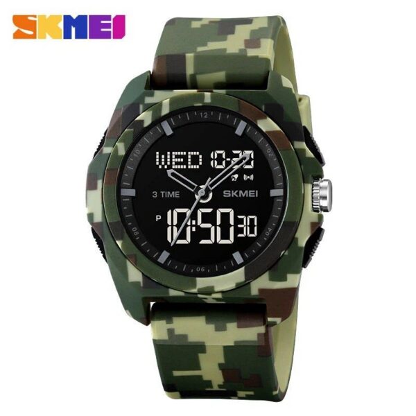 Skmei 2199 Silicone strap Men - Army Green Skmei 2199 Silicone strap Men - Army Green | Rovelle