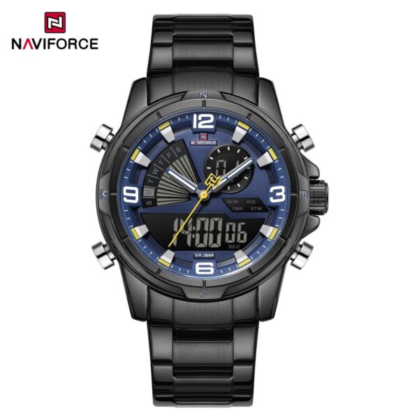 Naviforce 9257 For Men - Black Blue Naviforce 9257 For Men - Black Blue | Rovelle