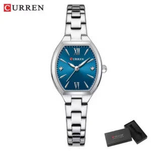 Curren 9112 Ladies Watch - Silver Blue | Rovelle