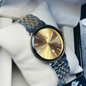 Soloni 1031 For Men - Silver Gold With Premium Box | Rovelle