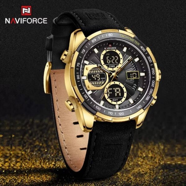 Naviforce 9197 L - Black Gold Naviforce 9197 L - Black Gold | Rovelle