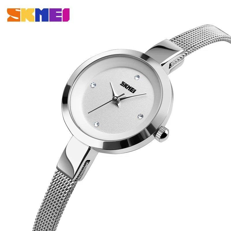 Skmei 1390 CH For Women - Silver White