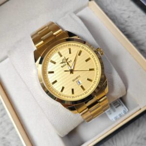 Soloni 1009 For Men - Gold With Premium Box | Rovelle