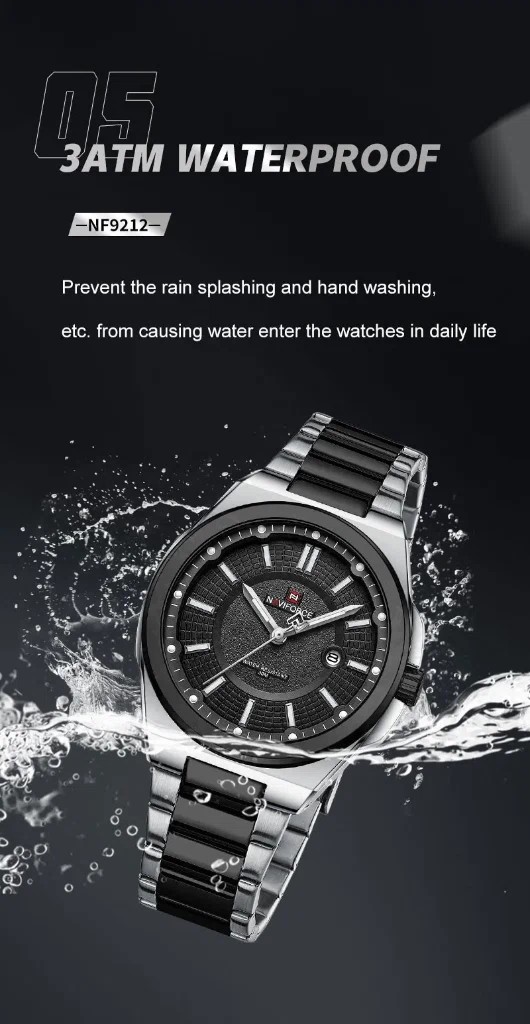 Naviforce 9212 CH - Black | Rovelle