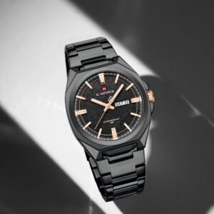 Naviforce 9273 Men's Watch - Black Rose | Rovelle