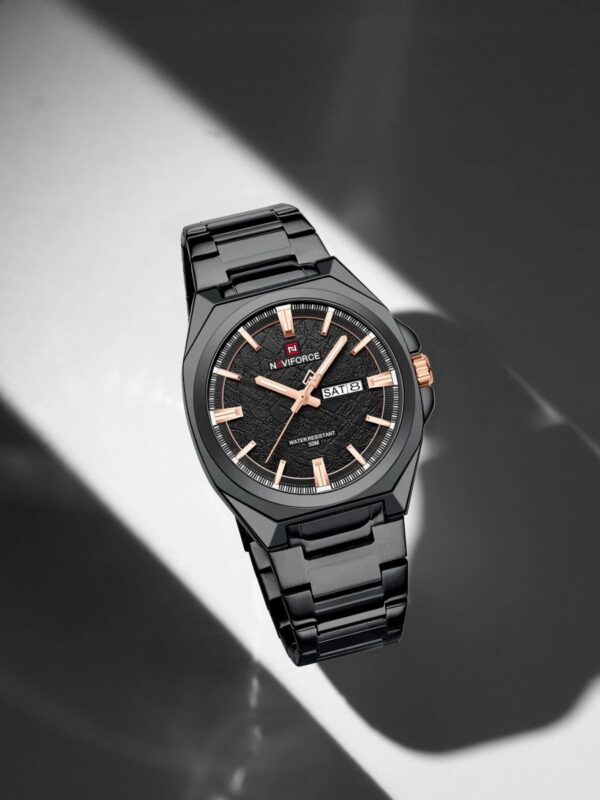 Naviforce 9273 Men's Watch - Black Rose | Rovelle