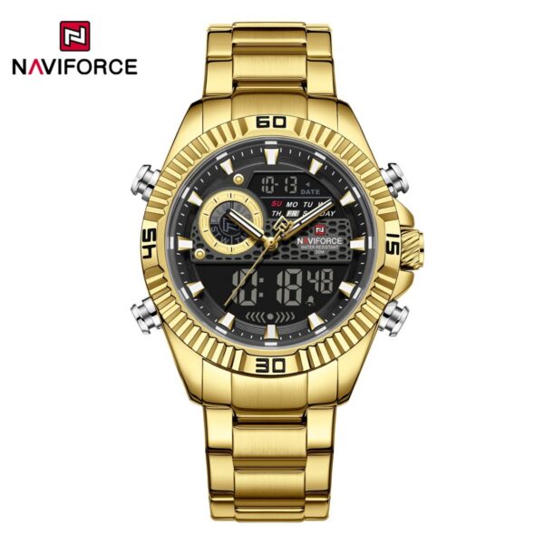 Naviforce 9262 CH - Gold Black Naviforce 9262 CH - Gold Black | Rovelle