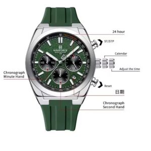 Naviforce 8080 - Green | Rovelle